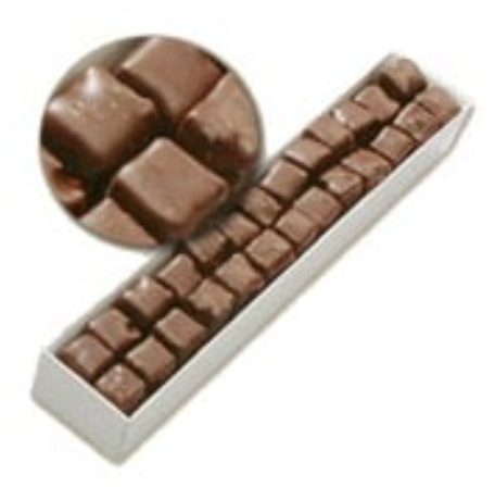 Çikolatalı 500 Gr Lokum